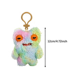 Maxbell Plush Doll Keychain Soft Bag Charm for Kids Adults Boys Girls Birthday Gifts Multicolor