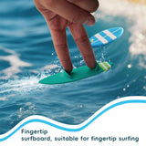Maxbell Finger Surfboard Beach Portable Surf Skim Board Minimalist Finger Wave Riding