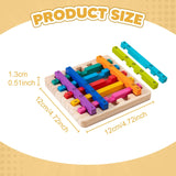 Maxbell Stacking Travel Game Creativity with 120 Challenges for Gift Friend Children