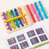 Maxbell Stacking Travel Game Creativity with 120 Challenges for Gift Friend Children