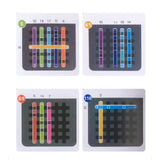 Maxbell Stacking Travel Game Creativity with 120 Challenges for Gift Friend Children