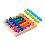 Maxbell Stacking Travel Game Creativity with 120 Challenges for Gift Friend Children