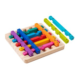 Maxbell Stacking Travel Game Creativity with 120 Challenges for Gift Friend Children