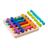 Maxbell Stacking Travel Game Creativity with 120 Challenges for Gift Friend Children