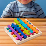 Maxbell Stacking Travel Game Creativity with 120 Challenges for Gift Friend Children