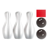 Maxbell Kids Bowling Set Motor Skills Interactive Outdoor Bowling Toys for Yard Park 6 Bowling Pins Boxed