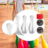 Maxbell Kids Bowling Set Motor Skills Interactive Outdoor Bowling Toys for Yard Park 6 Bowling Pins Boxed