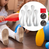 Maxbell Kids Bowling Set Motor Skills Interactive Outdoor Bowling Toys for Yard Park 10 Bowling Pin Boxed