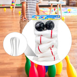 Maxbell Kids Bowling Set Motor Skills Interactive Outdoor Bowling Toys for Yard Park 10 Pins