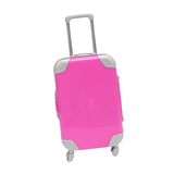 Maxbell Mini Suitcase Candy Box Luggage Storage Box for Children Toy Makeup Dress up Rose Red