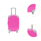 Maxbell Mini Suitcase Candy Box Luggage Storage Box for Children Toy Makeup Dress up Rose Red