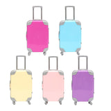 Maxbell Mini Suitcase Candy Box Luggage Storage Box for Children Toy Makeup Dress up Rose Red