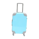 Maxbell Mini Suitcase Candy Box Luggage Storage Box for Children Toy Makeup Dress up Blue