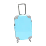 Maxbell Mini Suitcase Candy Box Luggage Storage Box for Children Toy Makeup Dress up Blue