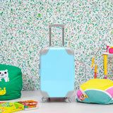 Maxbell Mini Suitcase Candy Box Luggage Storage Box for Children Toy Makeup Dress up Blue