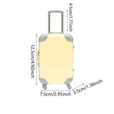 Maxbell Mini Suitcase Candy Box Luggage Storage Box for Children Toy Makeup Dress up Yellow