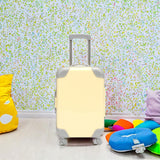Maxbell Mini Suitcase Candy Box Luggage Storage Box for Children Toy Makeup Dress up Yellow