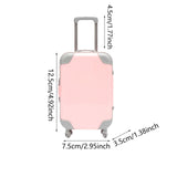 Maxbell Mini Suitcase Candy Box Luggage Storage Box for Children Toy Makeup Dress up Pink