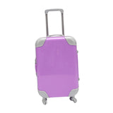 Maxbell Mini Suitcase Candy Box Luggage Storage Box for Children Toy Makeup Dress up Purple