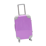 Maxbell Mini Suitcase Candy Box Luggage Storage Box for Children Toy Makeup Dress up Purple