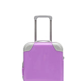 Maxbell Mini Suitcase Candy Box Luggage Storage Box for Children Toy Makeup Dress up Purple