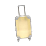 Maxbell Mini Suitcase Cute Empty Miniature Dolls Suitcase for Gifts Kids Toy Playset Yellow