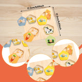 Maxbell Wooden Puzzles for Kids for Aged 3-6 Years Birthday Gift Home Toddler Puzzle