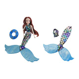 Maxbell Mermaid Doll Accessories Soft for Children's Day Celebrations Birthday Party Type A