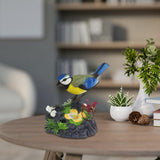 Maxbell Singing Chirping Bird Toy Lifelike Talking Bird Toy for Table Home Accessory