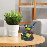 Maxbell Singing Chirping Bird Toy Lifelike Talking Bird Toy for Table Home Accessory