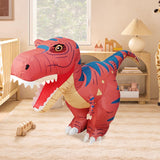 Maxbell Remote Control Inflatable Dinosaur Toy Accessory for Age 6-8 8-12 Boys Girls Red