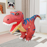 Maxbell Remote Control Inflatable Dinosaur Toy Accessory for Age 6-8 8-12 Boys Girls Red