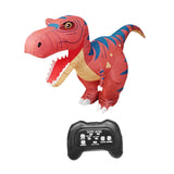 Maxbell Remote Control Inflatable Dinosaur Toy Accessory for Age 6-8 8-12 Boys Girls Red