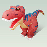 Maxbell Remote Control Inflatable Dinosaur Toy Accessory for Age 6-8 8-12 Boys Girls Red
