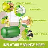 Maxbell Inflatable Dinosaur Hopping Toy Multipurpose for Lawn Indoor Play PVC