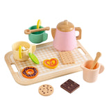 Maxbell Kids Tea Party Set Interactive Game Teacups Pretend Play Kitchen Accessories Style A