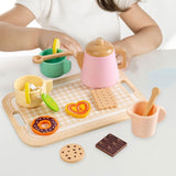 Maxbell Kids Tea Party Set Interactive Game Teacups Pretend Play Kitchen Accessories Style A
