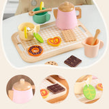 Maxbell Kids Tea Party Set Interactive Game Teacups Pretend Play Kitchen Accessories Style A