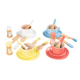 Maxbell Kids Tea Party Set Interactive Game Teacups Pretend Play Kitchen Accessories Style B