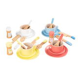 Maxbell Kids Tea Party Set Interactive Game Teacups Pretend Play Kitchen Accessories Style B