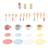 Maxbell Kids Tea Party Set Interactive Game Teacups Pretend Play Kitchen Accessories Style B