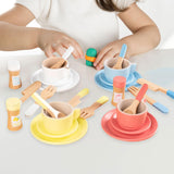 Maxbell Kids Tea Party Set Interactive Game Teacups Pretend Play Kitchen Accessories Style B