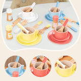Maxbell Kids Tea Party Set Interactive Game Teacups Pretend Play Kitchen Accessories Style B