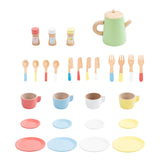 Maxbell Kids Tea Party Set Interactive Game Teacups Pretend Play Kitchen Accessories Style C