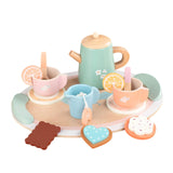 Maxbell Kids Tea Party Set Interactive Game Teacups Pretend Play Kitchen Accessories Style E