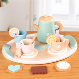 Maxbell Kids Tea Party Set Interactive Game Teacups Pretend Play Kitchen Accessories Style E