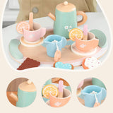 Maxbell Kids Tea Party Set Interactive Game Teacups Pretend Play Kitchen Accessories Style E