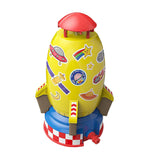 Maxbell Summer Rocket Sprinkler Toy Water Pressure Lift Toy for Beach Party Backyard