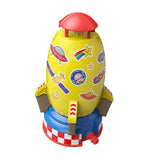 Maxbell Summer Rocket Sprinkler Toy Water Pressure Lift Toy for Beach Party Backyard