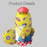 Maxbell Summer Rocket Sprinkler Toy Water Pressure Lift Toy for Beach Party Backyard